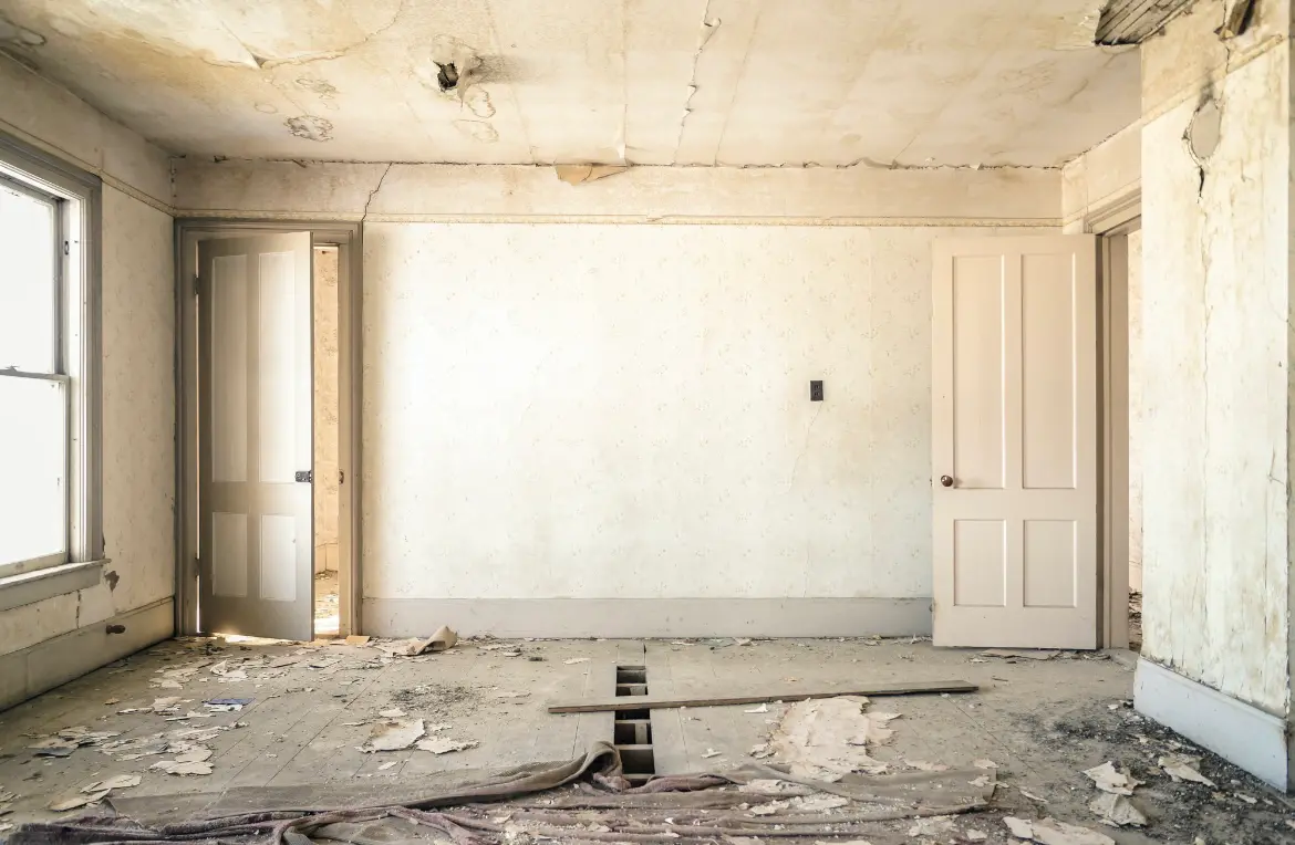 Waste disposal crew managing a cleanout project in Provincetown